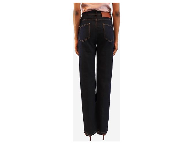 Victoria Beckham Vaqueros Julia de tiro alto azules - talla UK 8 - vista 3