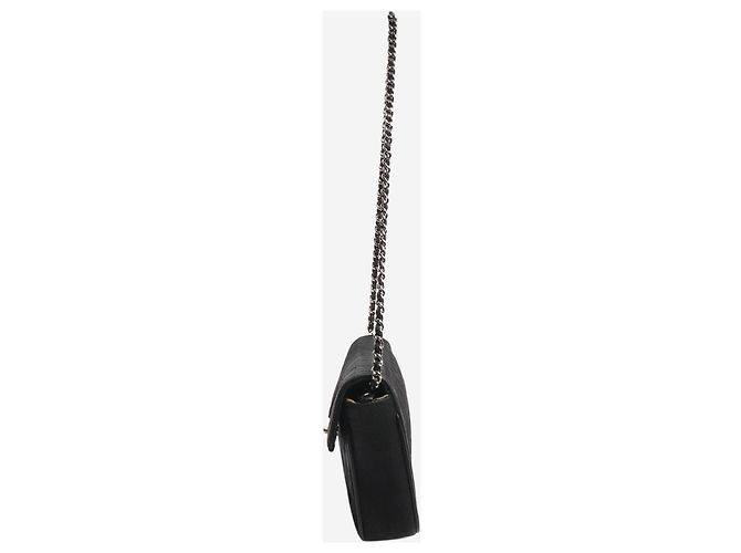 Chanel Borsa a forma di barretta di cioccolato Black 2002 East West Nero - vista 8