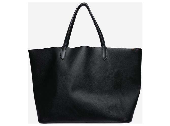 Givenchy Schwarze Leder-Tote-Bag - Ansicht 2
