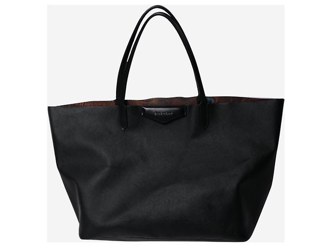 Givenchy Schwarze Leder-Tote-Bag - Ansicht 6