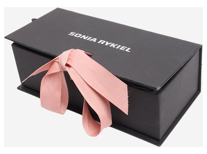 Sonia Rykiel Gafas de sol ojo de gato con rayas marrones Castaño - vista 7