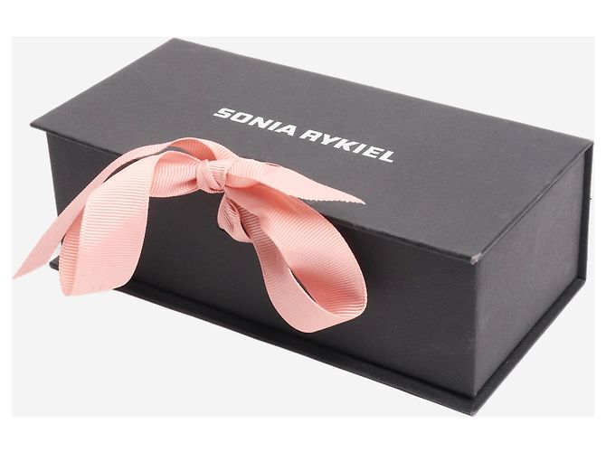 Sonia Rykiel Gafas de sol ojo de gato con rayas marrones Castaño - vista 8