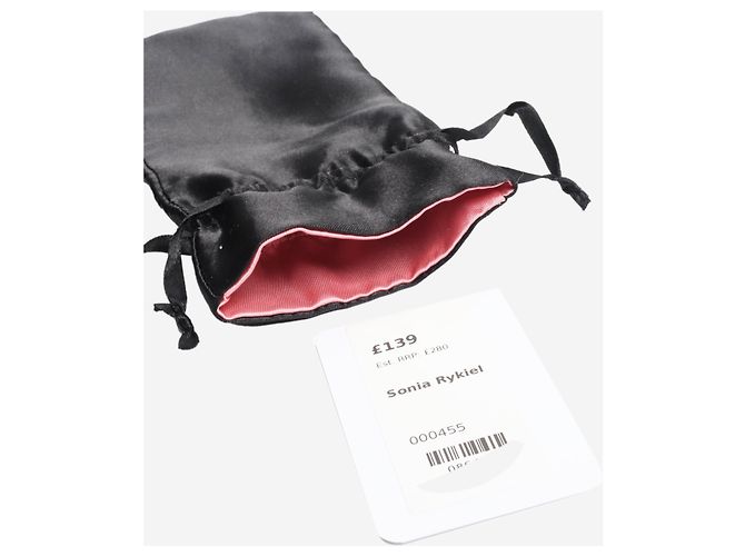 Sonia Rykiel Gafas de sol ojo de gato con rayas marrones Castaño - vista 9
