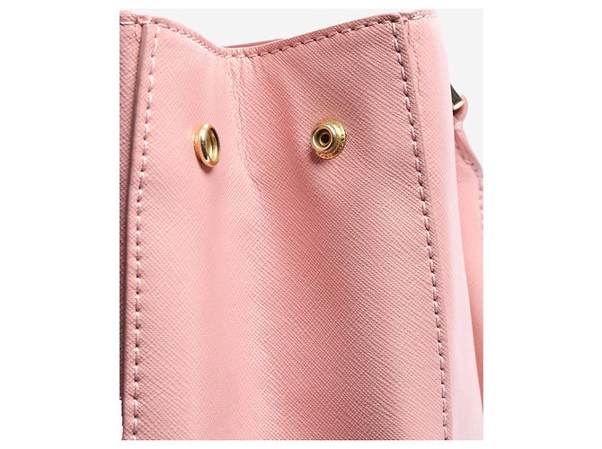 Tory Burch Pink Robinson Leder-Tote-Bag - Ansicht 6