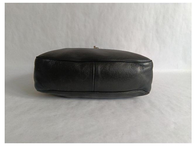 Gucci Jackie Borsa a Tracolla in Pelle Nera Nero - vista 5