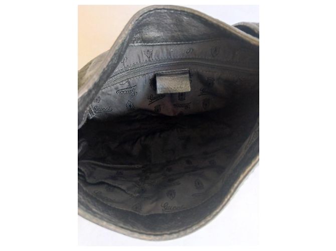 Borsa Gucci Guccisima in pelle nera Nero - vista 11