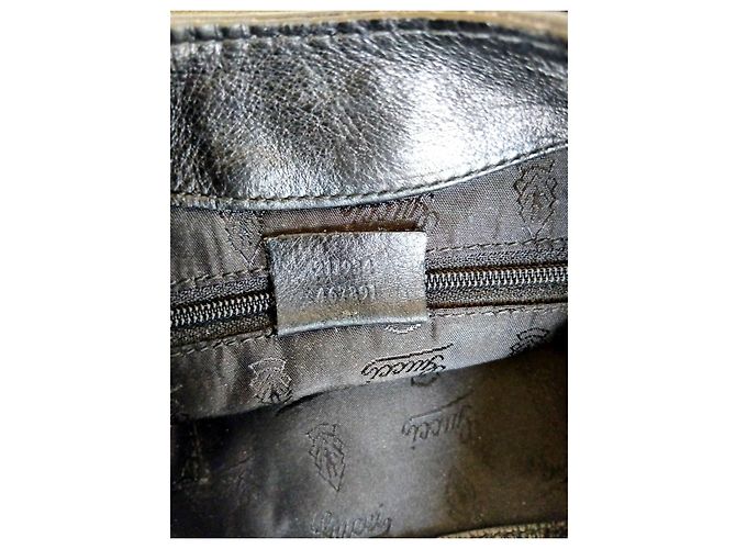 Borsa Gucci Guccisima in pelle nera Nero - vista 13