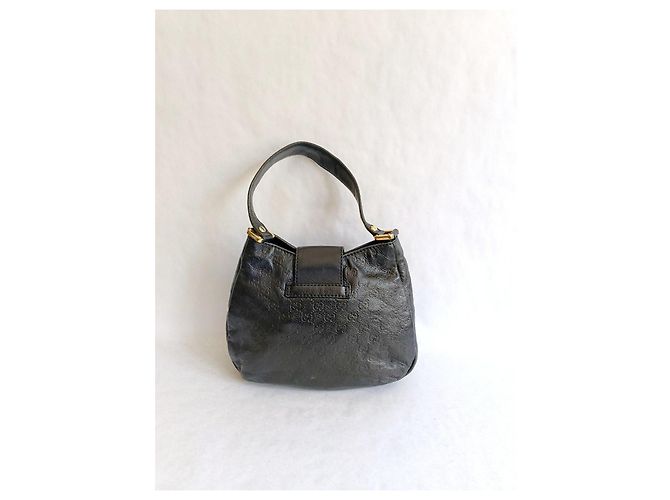 Borsa Gucci Guccisima in pelle nera Nero - vista 3