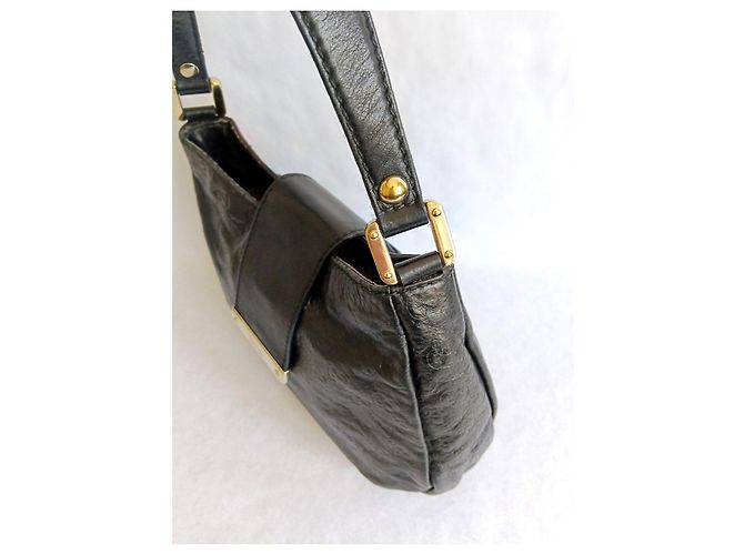 Borsa Gucci Guccisima in pelle nera Nero - vista 8