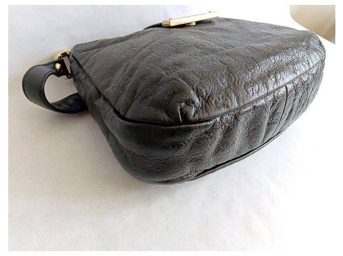 Borsa Gucci Guccisima in pelle nera Nero - vista 9
