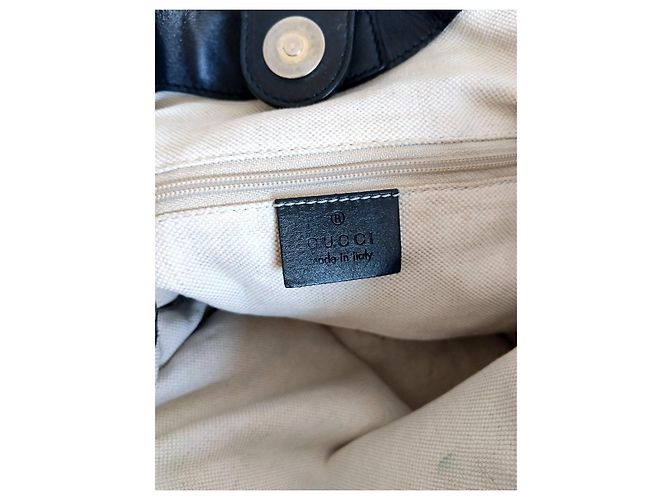 Borsa Gucci Sukey GG Supreme Canvas Nero - vista 10