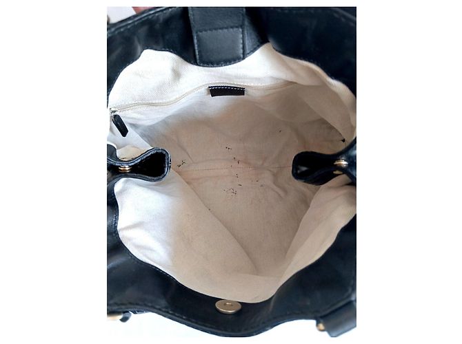 Borsa Gucci Sukey GG Supreme Canvas Nero - vista 9