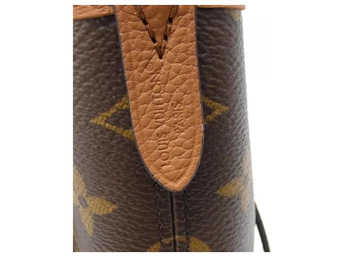 Louis Vuitton Monogram Neverfull Inside Out MM Handtasche Braun Monogramm - Ansicht 3