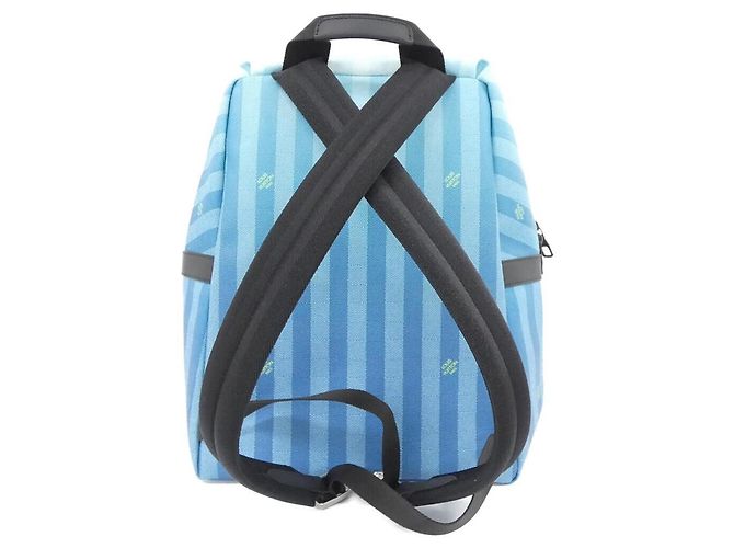Zaino Louis Vuitton Discovery PM M59913 Blu Verde chiaro - vista 2