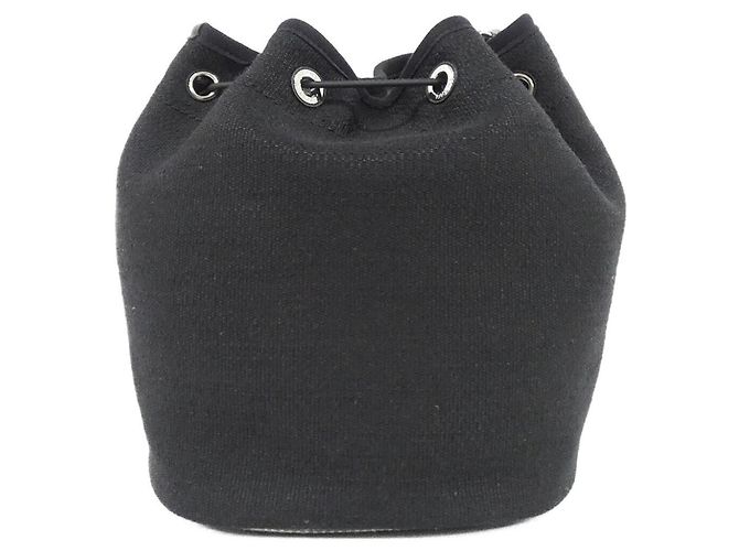 Borsa a tracolla Chanel Deauville Line 57536 Nero - vista 2