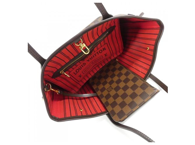 Borsa Louis Vuitton Damier Neverfull PM Damier ebene - vista 5