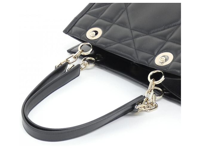 Christian Dior Essential Kleine Handtasche Schwarz - Ansicht 5