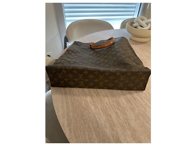 Louis Vuitton Borsa Tote Monogram Marrone Monogramma - vista 2