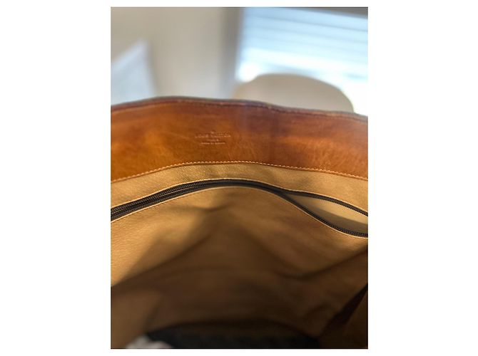 Louis Vuitton Borsa Tote Monogram Marrone Monogramma - vista 6