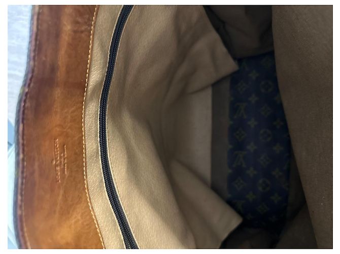 Louis Vuitton Borsa Tote Monogram Marrone Monogramma - vista 8