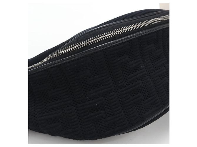 Borsa a tracolla nera Fendi 7VA548 Nero - vista 9
