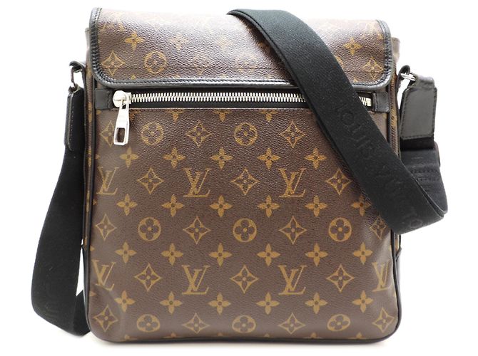 Borsa a Spalla Louis Vuitton Bass MM Marrone Nero - vista 2