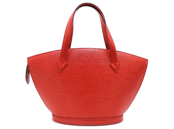 Borsa da donna Louis Vuitton Saint Jacques PM Rosso - vista 2