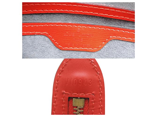 Borsa da donna Louis Vuitton Saint Jacques PM Rosso - vista 7