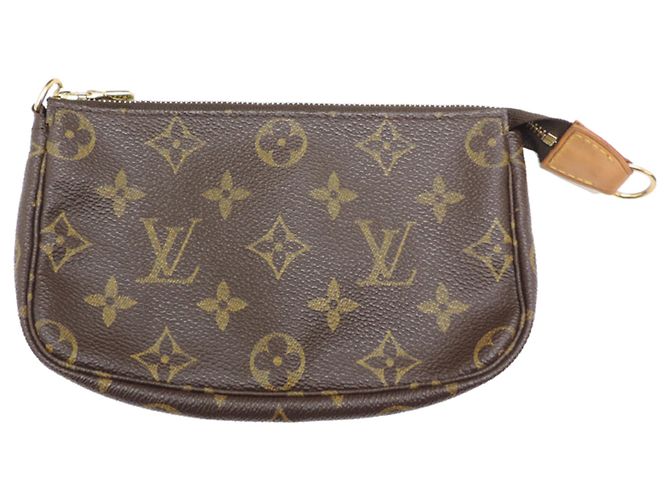 Borsa a Spalla Louis Vuitton Bucket PM Marrone - vista 10