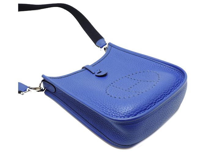 Hermès Hermes Evelyne TPM Schultertasche Blau - Ansicht 3