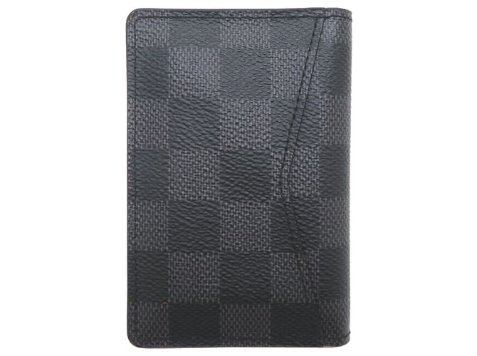 Organizer Louis Vuitton Damier Graphite Card Case Black - view 2
