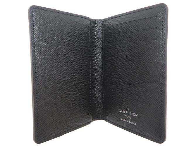 Organizer Louis Vuitton Damier Graphite Card Case Black - view 5