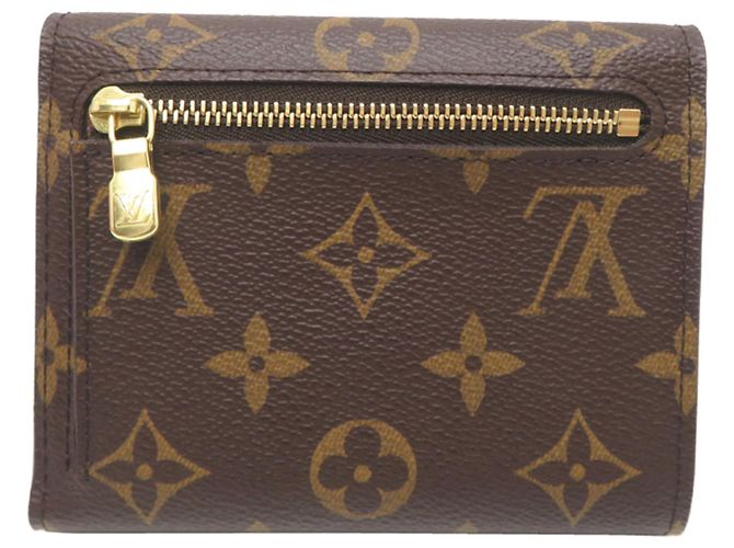 Cartera tríptico para mujer Louis Vuitton Portefeuille Koala Castaño - vista 2