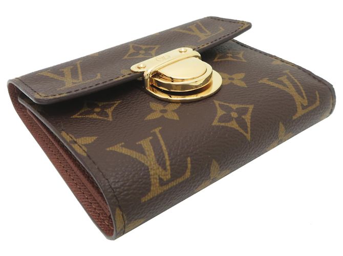 Cartera tríptico para mujer Louis Vuitton Portefeuille Koala Castaño - vista 3
