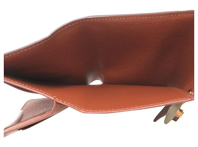 Cartera tríptico para mujer Louis Vuitton Portefeuille Koala Castaño - vista 6