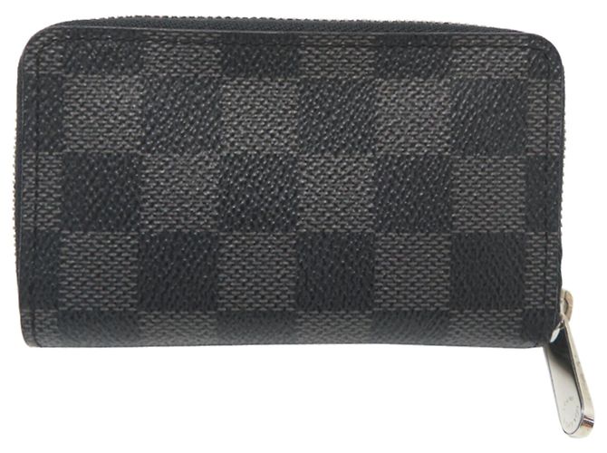 Louis Vuitton Zippy Coin Purse/Card Case Nero - vista 2