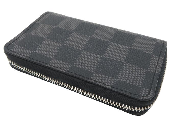 Louis Vuitton Zippy Coin Purse/Card Case Nero - vista 4
