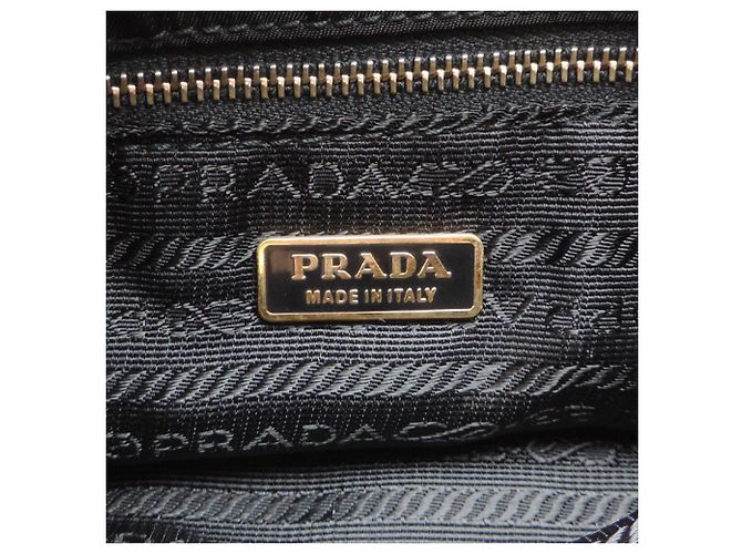Borsa a tracolla in Tessuto da donna Prada Nero - vista 5