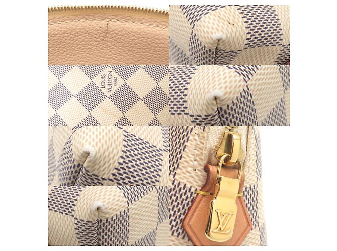 Pochette de Cosméticos Louis Vuitton Blanco - vista 7