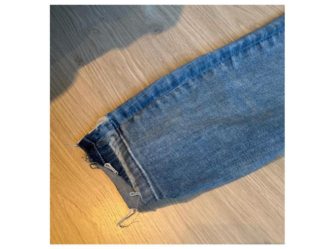 Autre Marque Gaudi Jeans 'Sunny Cropped' Vaqueros slim azul lavado - vista 7