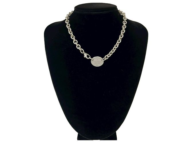 Collana Return to Oval Tiffany & Co. Argento - vista 2
