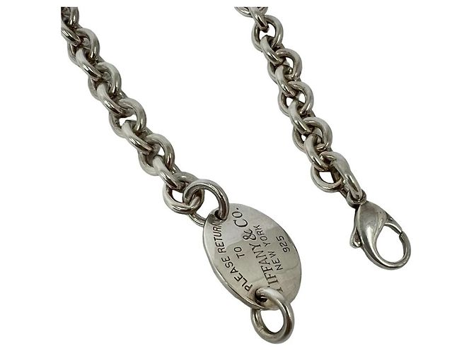 Collana Return to Oval Tiffany & Co. Argento - vista 4