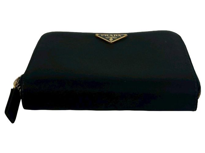 Saffiano Cartera Bi-Fold Prada en negro - vista 6