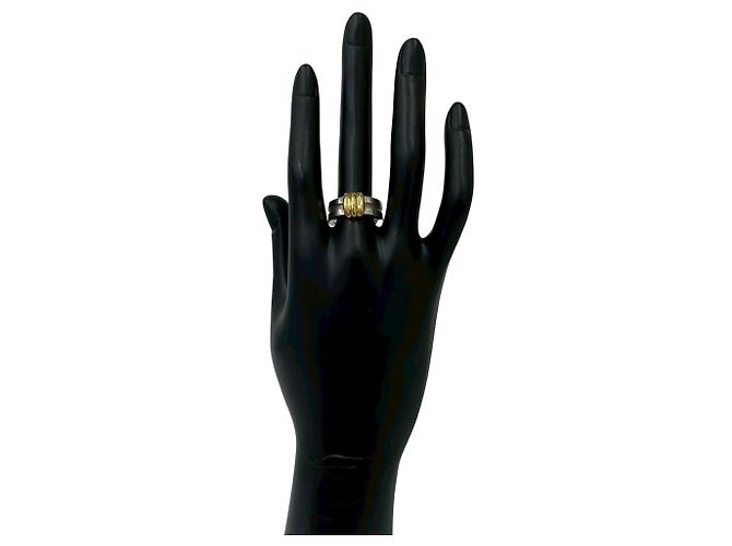 Tiffany & Co Tiffany con scanalature e anello Argento D'oro - vista 2