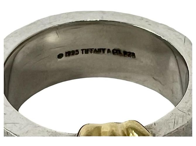 Tiffany & Co Tiffany con scanalature e anello Argento D'oro - vista 3