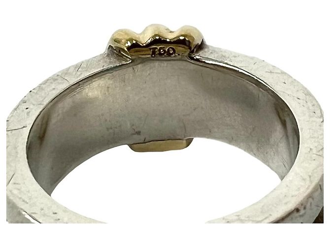 Tiffany & Co Tiffany con scanalature e anello Argento D'oro - vista 4