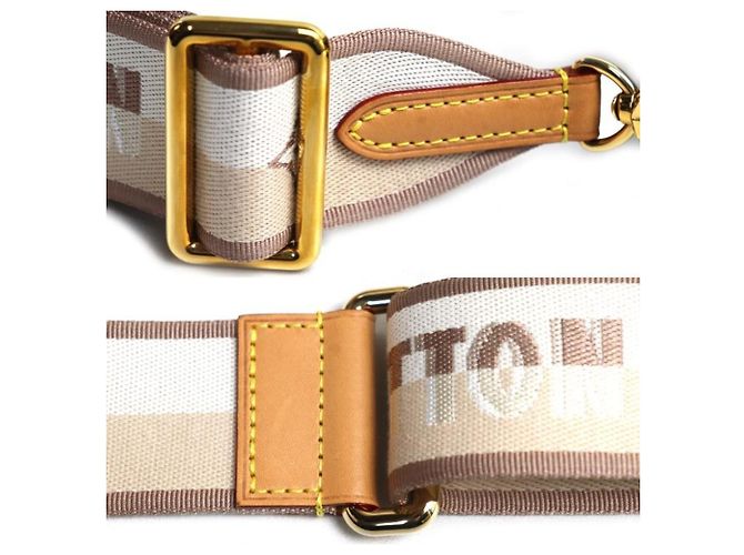 Borsa a Spalla Louis Vuitton Speedy Bandoulière 20 Beige - vista 6