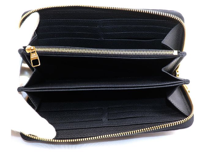 Cartera larga Louis Vuitton LVx™ Zippy Negro - vista 3