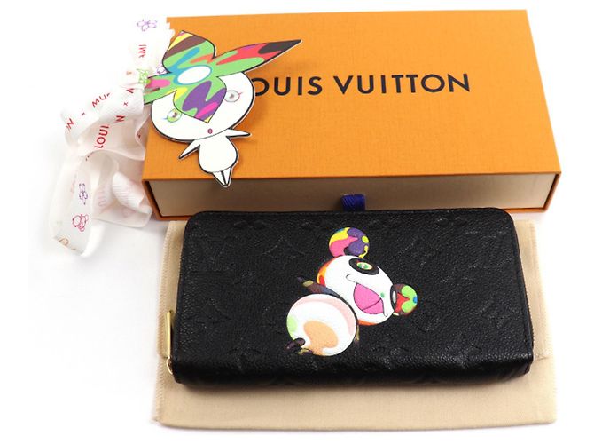 Cartera larga Louis Vuitton LVx™ Zippy Negro - vista 7