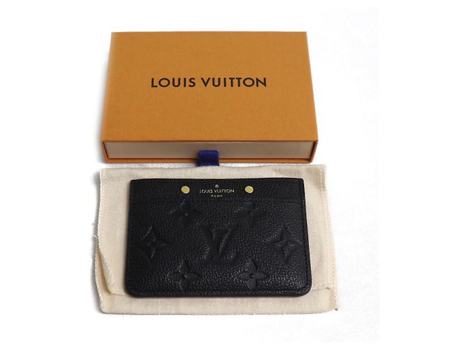 Tarjetero Monogram Empreinte negro Louis Vuitton - vista 5